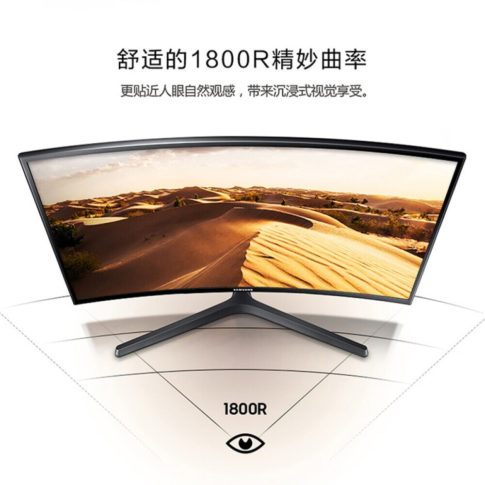 Монитор Samsung C24F396FHC 24" с изогнутым экраном – заказать по ...