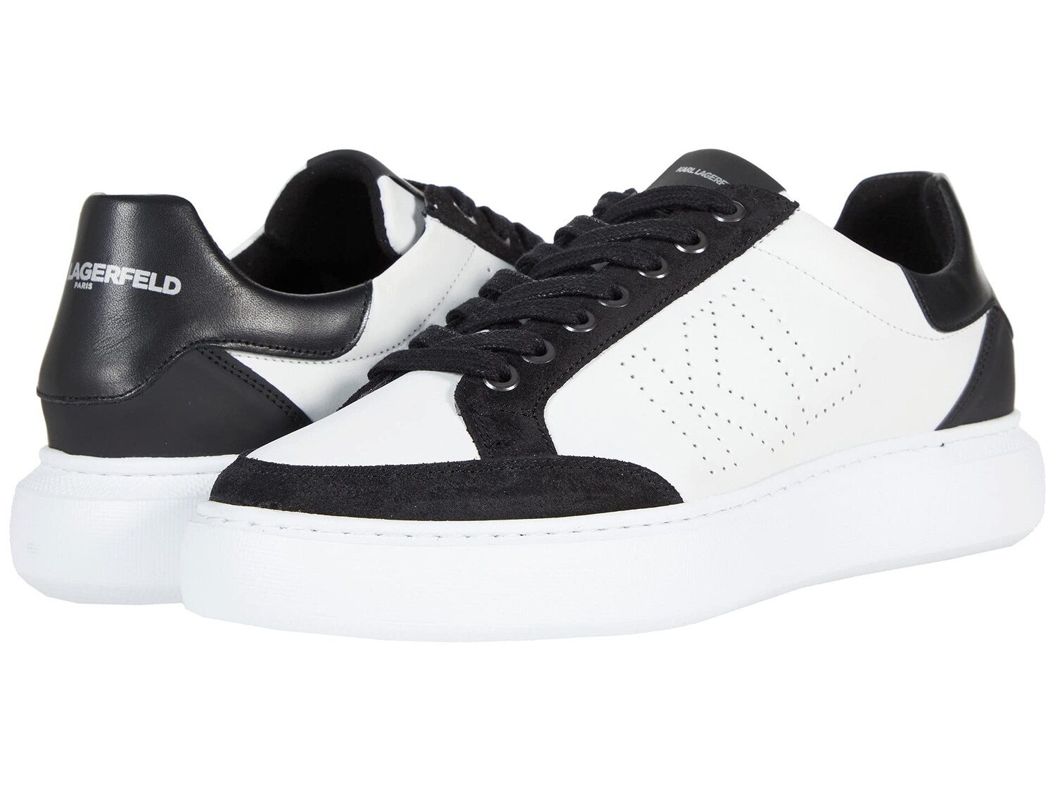 

Кроссовки Karl Lagerfeld Paris, Perforated KL Lace-Up Sneaker