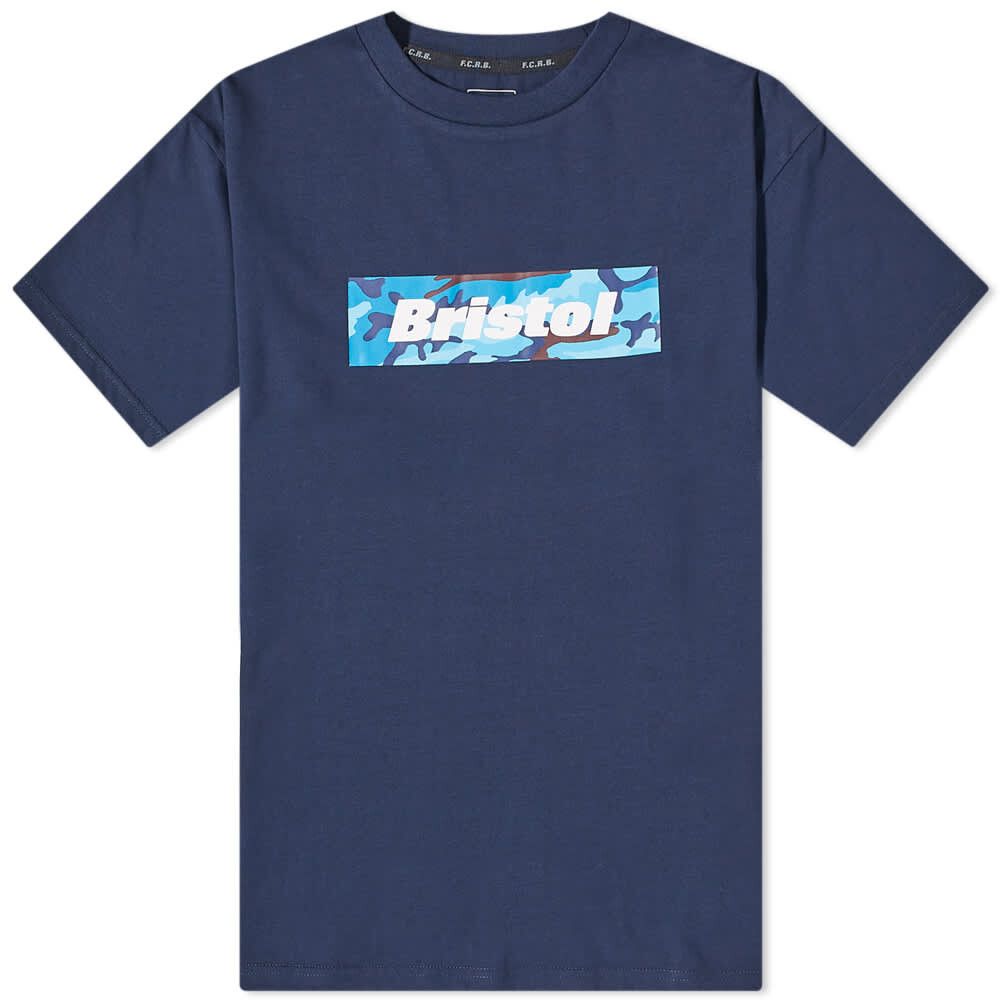 

Футболка FC Real Bristol Camouflage Box Logo Tee, Синий