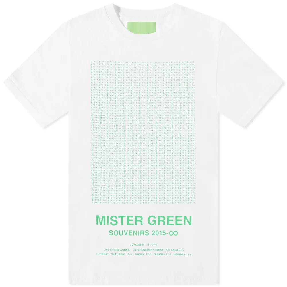 

Футболка Mister Green Poetry Tee, Серый