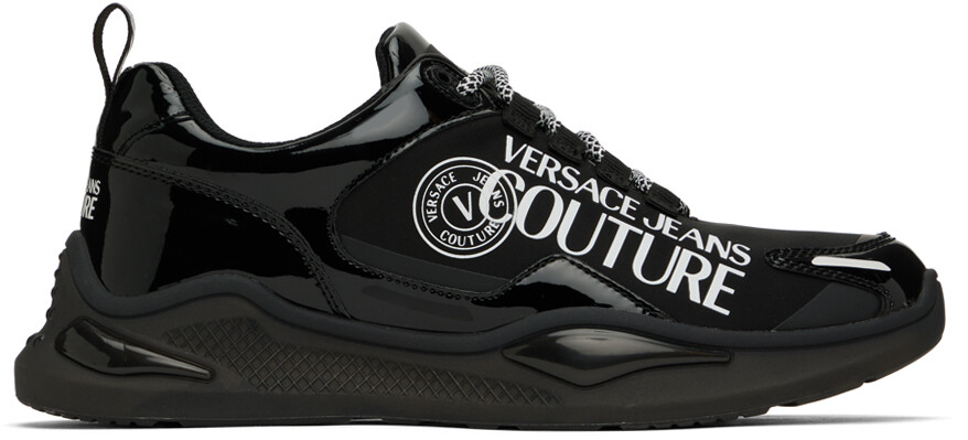 

Черные кроссовки \Левион\"" Versace Jeans Couture