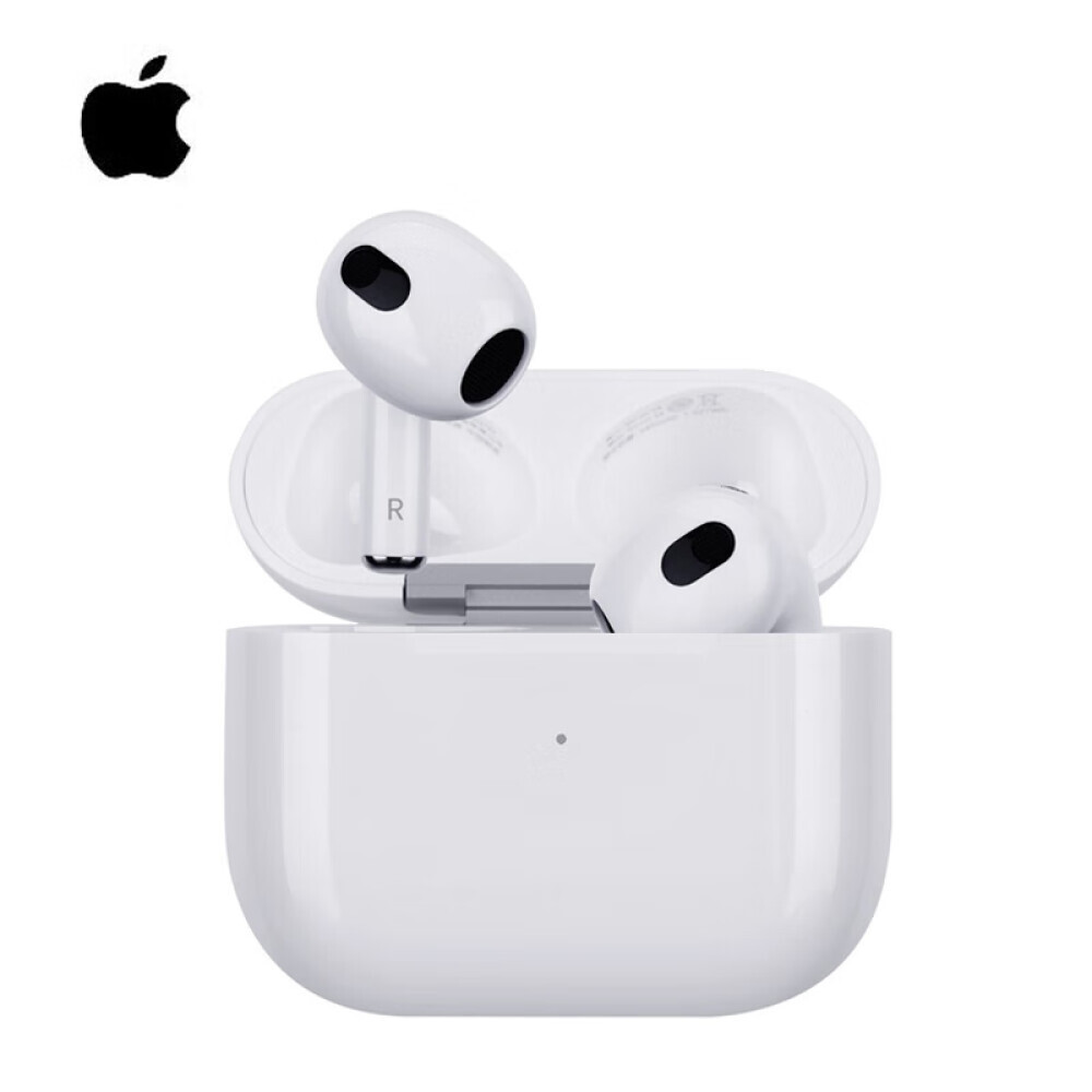 

Bluetooth-гарнитура Apple AirPods 3-го покаления с чехлом для беспроводной зарядки MagSafe, белый