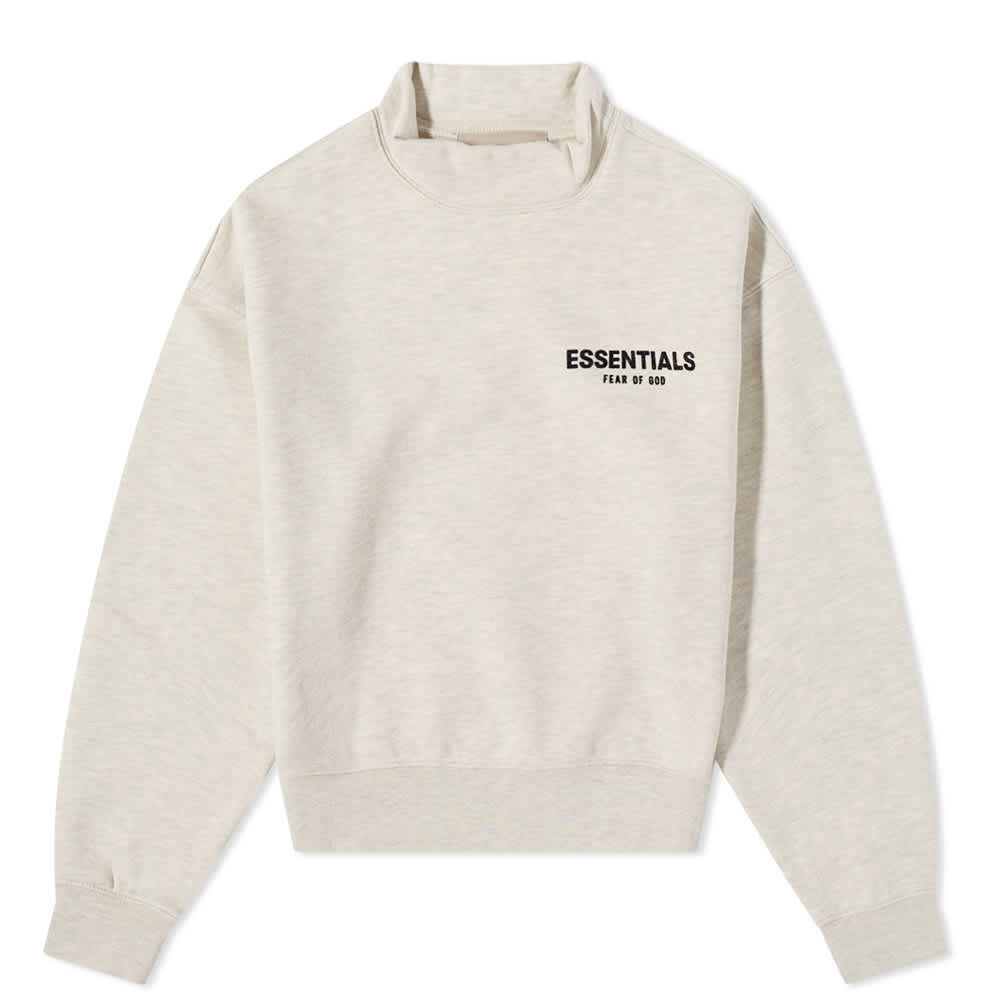 

Толстовка FEAR OF GOD ESSENTIALS Kids ESS Mock Neck Sweat, Серый