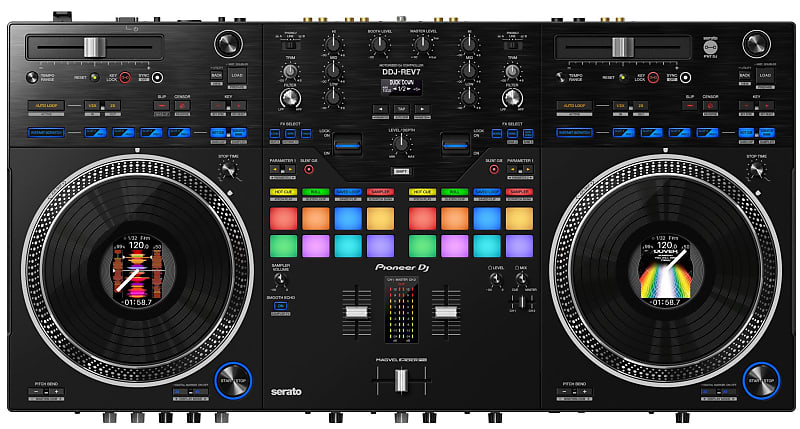 цена 2-канальный DJ-контроллер Pioneer DDJ-REV 7 DDJ-REV7 2-Channel DJ Controller