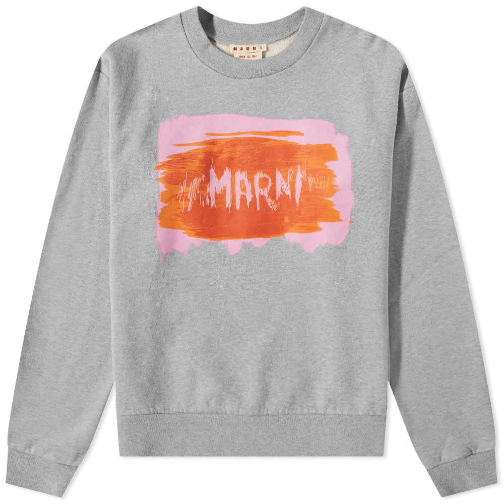 

Толстовка Marni Logo Crew Sweat