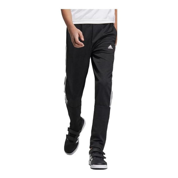 Спортивные штаны Adidas Side Stripe Printing Lacing Sports Pants/Trousers/Joggers Boy Black, Черный цена и фото