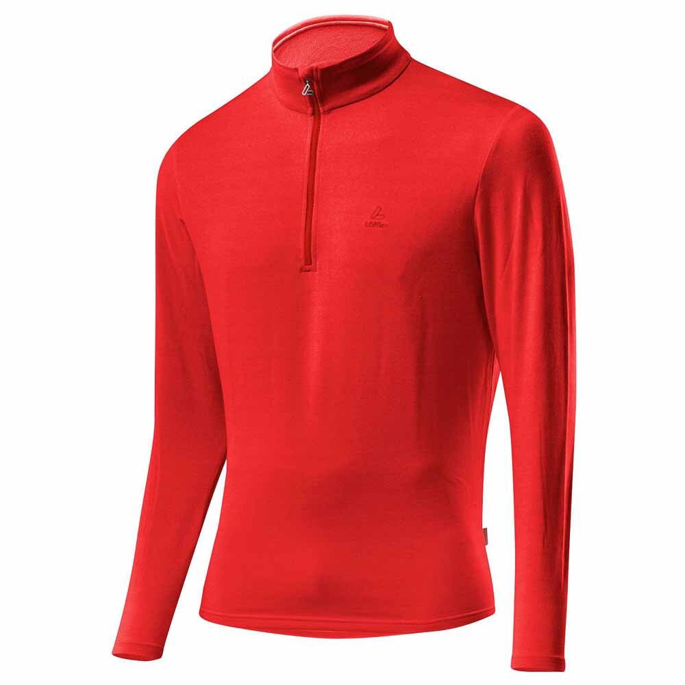 

Футболка с длинным рукавом Loeffler Transtex Sweater Basic CF, красный