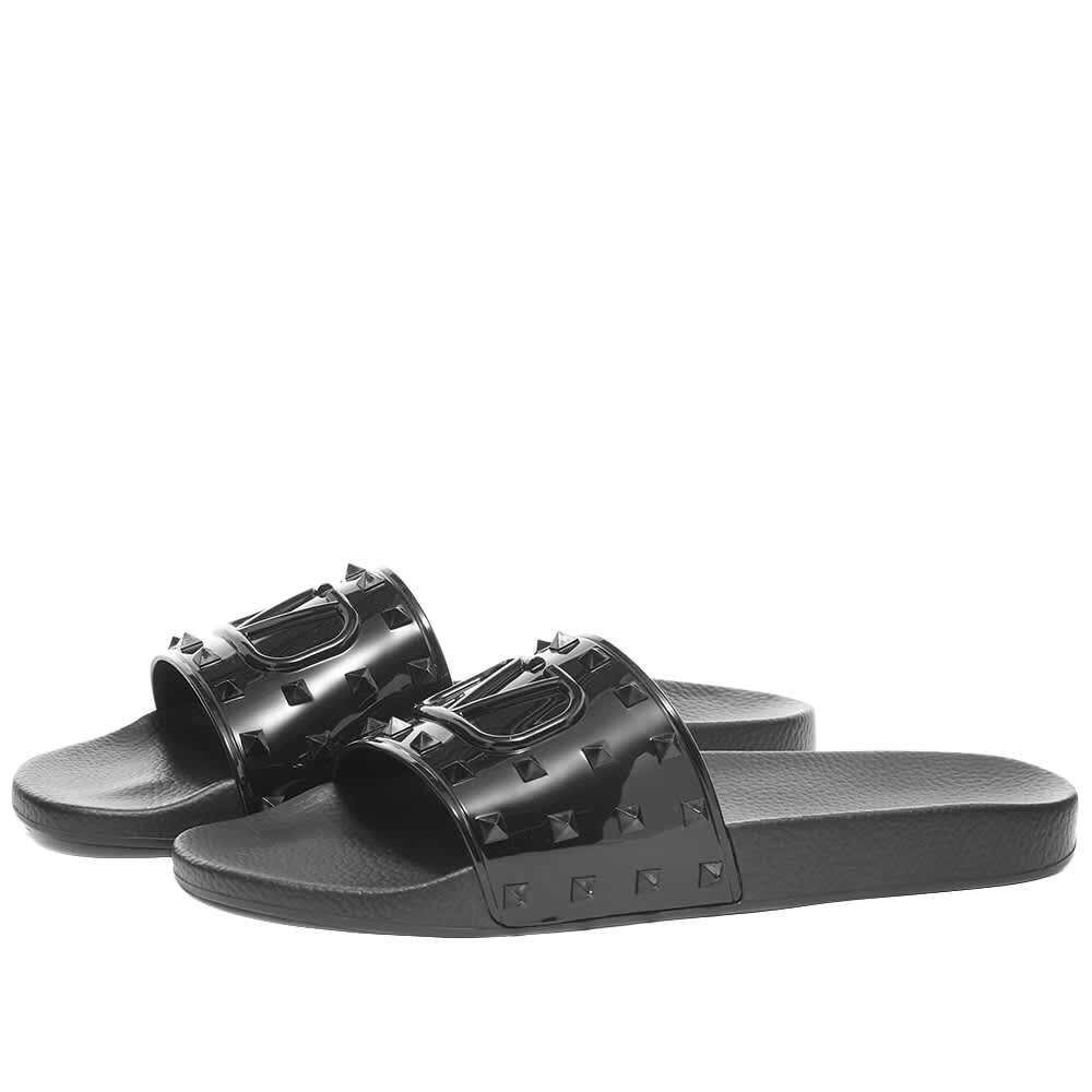 

Шлепанцы Valentino Rockstud Pool Slide