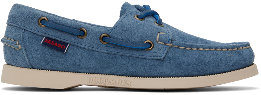 

Замшевые лоферы Indigo Portland Sebago, Серый