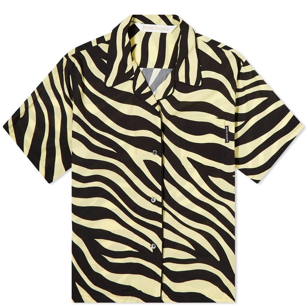

Рубашка Palm Angels Zebra Bowling Shirt