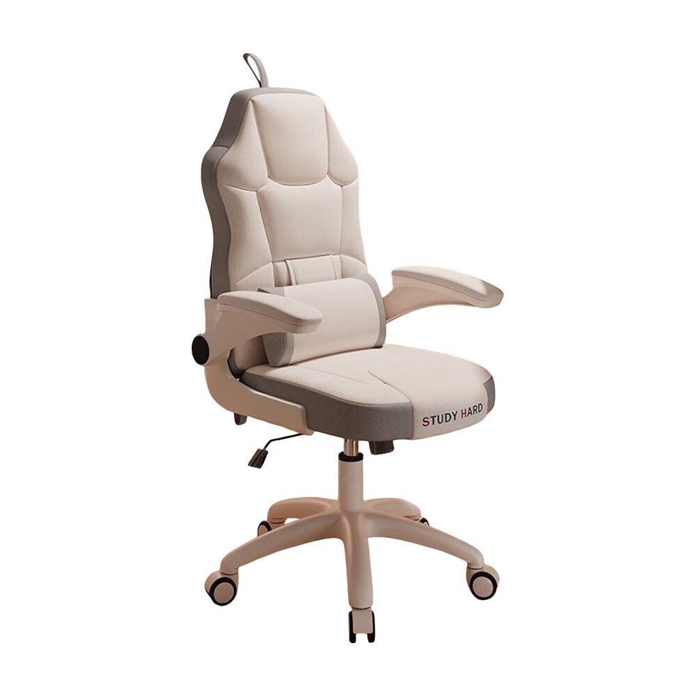 

Игровое кресло Yipinhui E900, Xiaoyao, блокировка колес, бежевый/серый