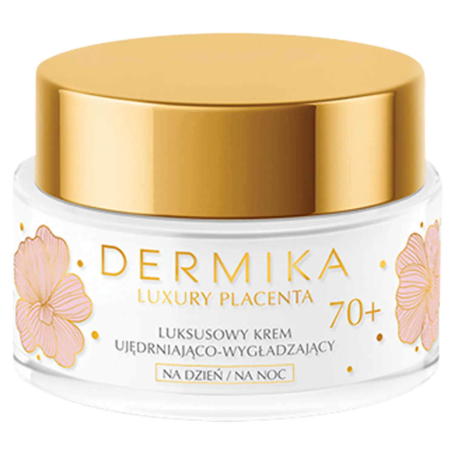 Dermika Luxury Placenta разглаживающий крем для лица 70+, 50 мл