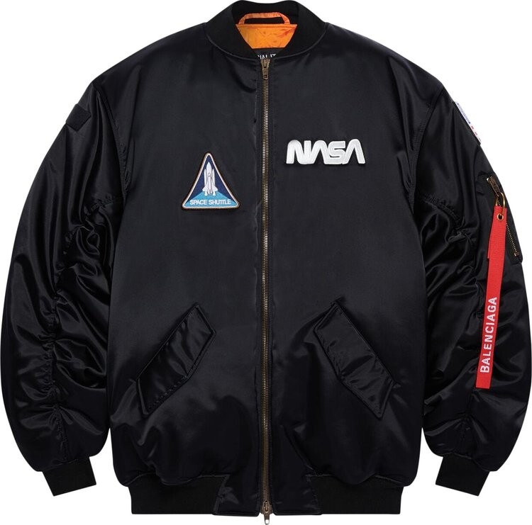 

Бомбер Balenciaga Space Bomber 'Black', черный