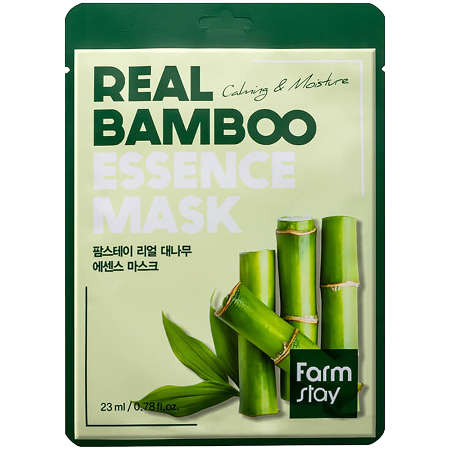 цена Farmstay Real бамбуковая маска для лица, 23 мл