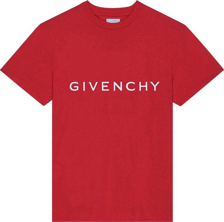 

Футболка Givenchy T-Shirt 'Vermillion Red', красный