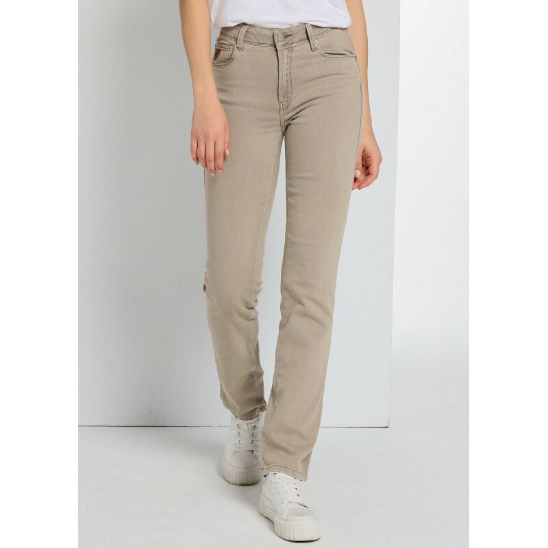 

Брюки Lois Jeans Straight Fit Low Waist, зеленый