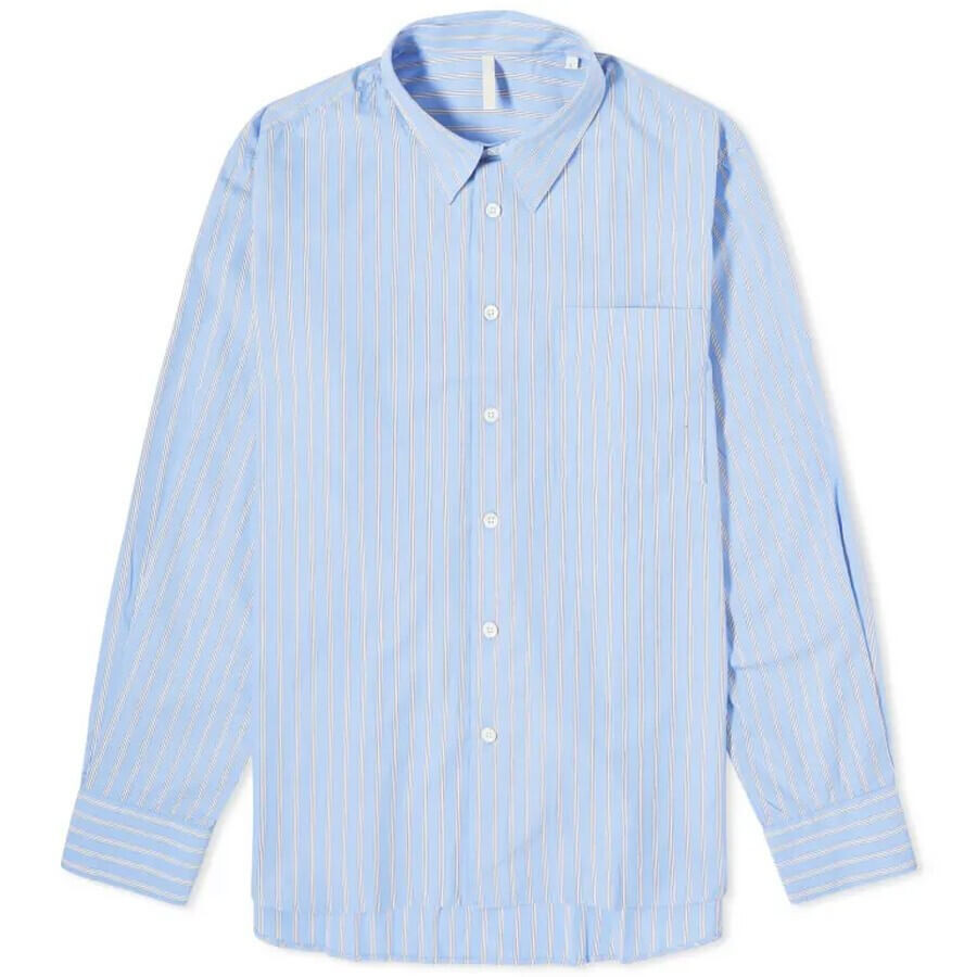 

Рубашка в полоску Sunflower Cotton Stripe Ace, голубой/белый