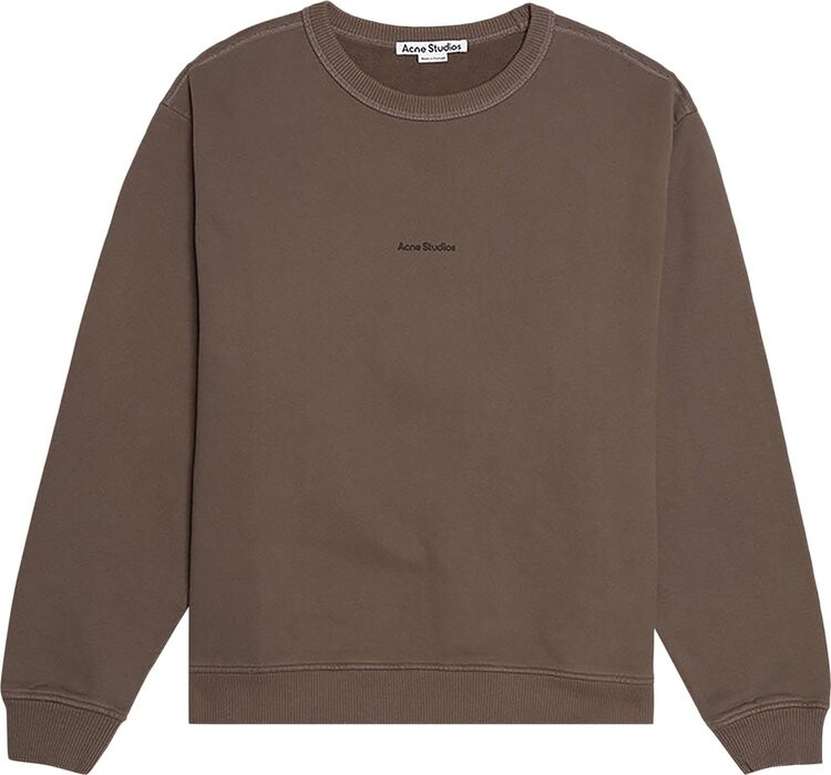 

Толстовка Acne Studios Stamp Logo Sweatshirt 'Stone Grey', серый
