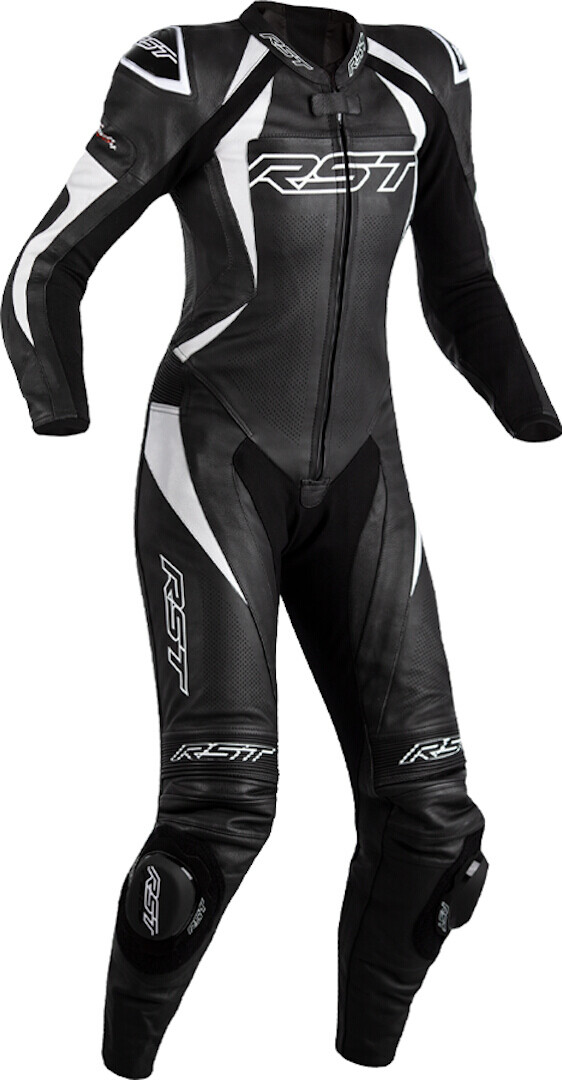 

RST Tractech EVO 4 One Piece Ladies Motorcycle Leather Suit One Piece Дамы Мотоцикл Кожаный костюм, черный/белый