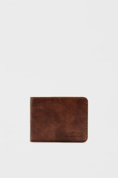 

Коричневый кошелек с логотипом Pull&Bear PULL&BEAR