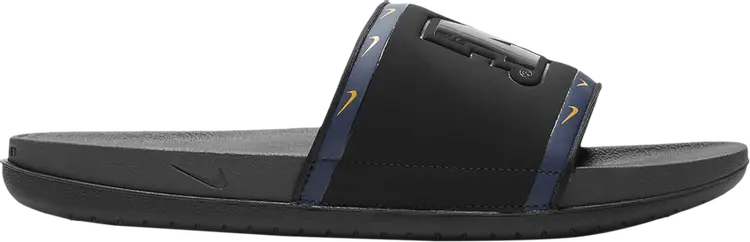 

Сандалии Nike OffCourt Slide 'Michigan', черный