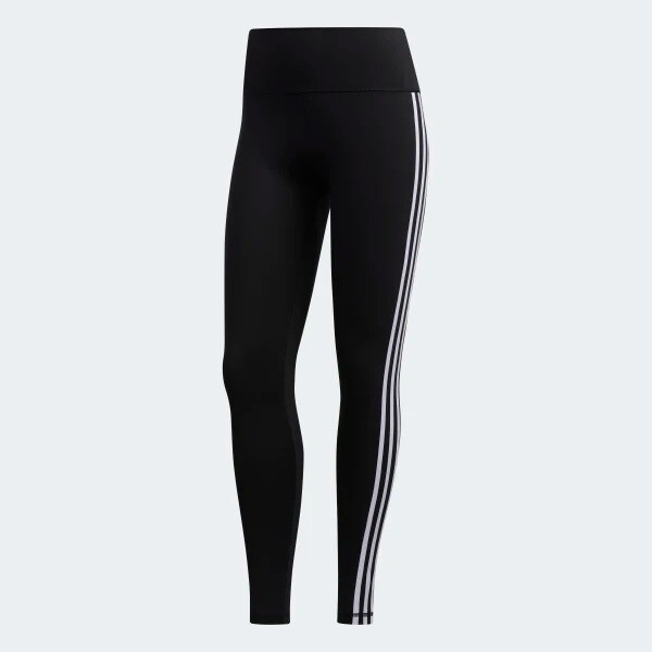 

Леггинсы для фитнеса adidas 3-Stripes Believe This 2.0, черно-белый