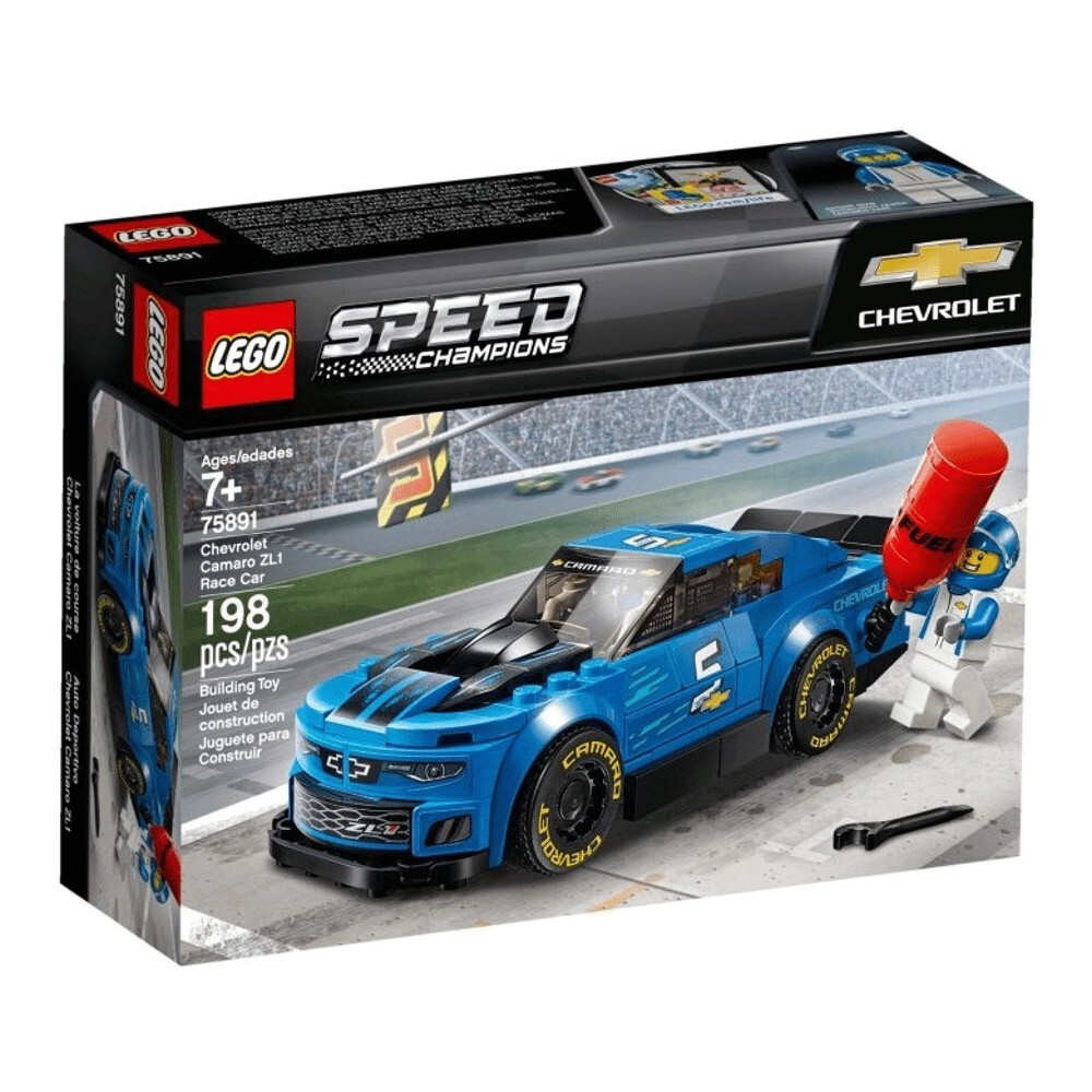 Конструктор LEGO Speed Champions 75891 Шевроле Камаро ZL1 - фото