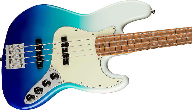 

Fender Player Plus Jazz Electric Bass Guitar, гриф Pau Ferro, цвет Belair Blue, с сумкой для переноски 0147373330