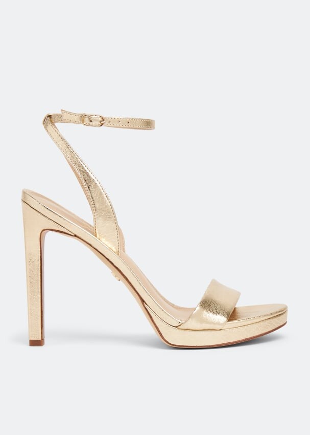 

Сандалии SAM EDELMAN Jade ankle strap sandals, золотой