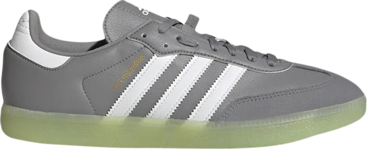 Кроссовки Adidas Velosamba 'Grey Pulse Lime', серый
