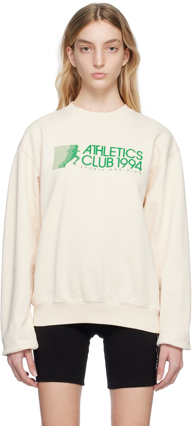 

Спортивная толстовка Off-White Sporty & Rich, Белый