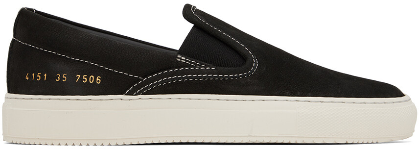

Черные слипоны Common Projects, Черный