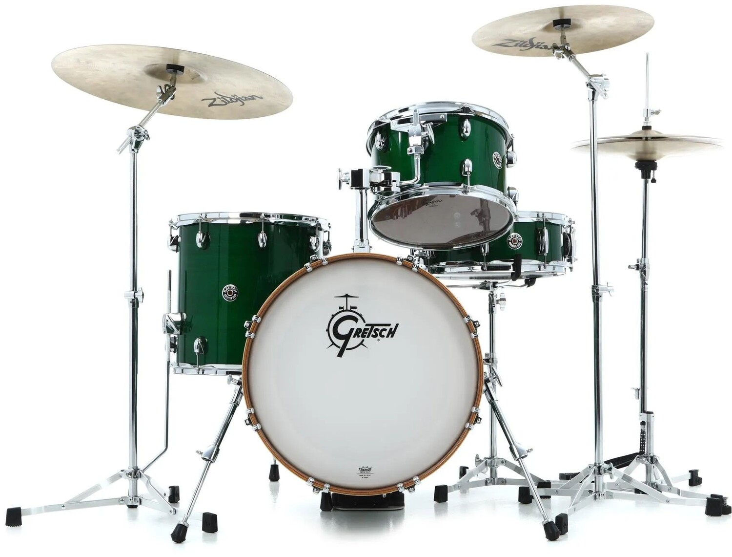 

Gretsch Drums Catalina Club CT1-J484 Набор из 4 предметов с малым барабаном — изумрудно-зеленый — эксклюзивно для Sweetwater