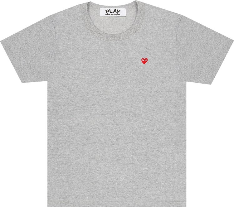 

Футболка Comme des Garçons PLAY Mini Heart T-Shirt 'Grey', серый