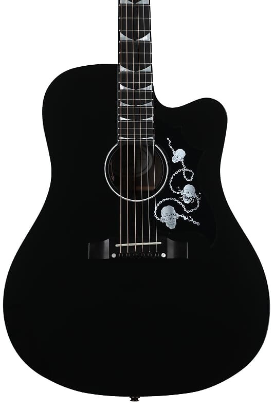 

Gibson Acoustic Дэйв Мастейн, автор песен - черное дерево AMSSDMEB