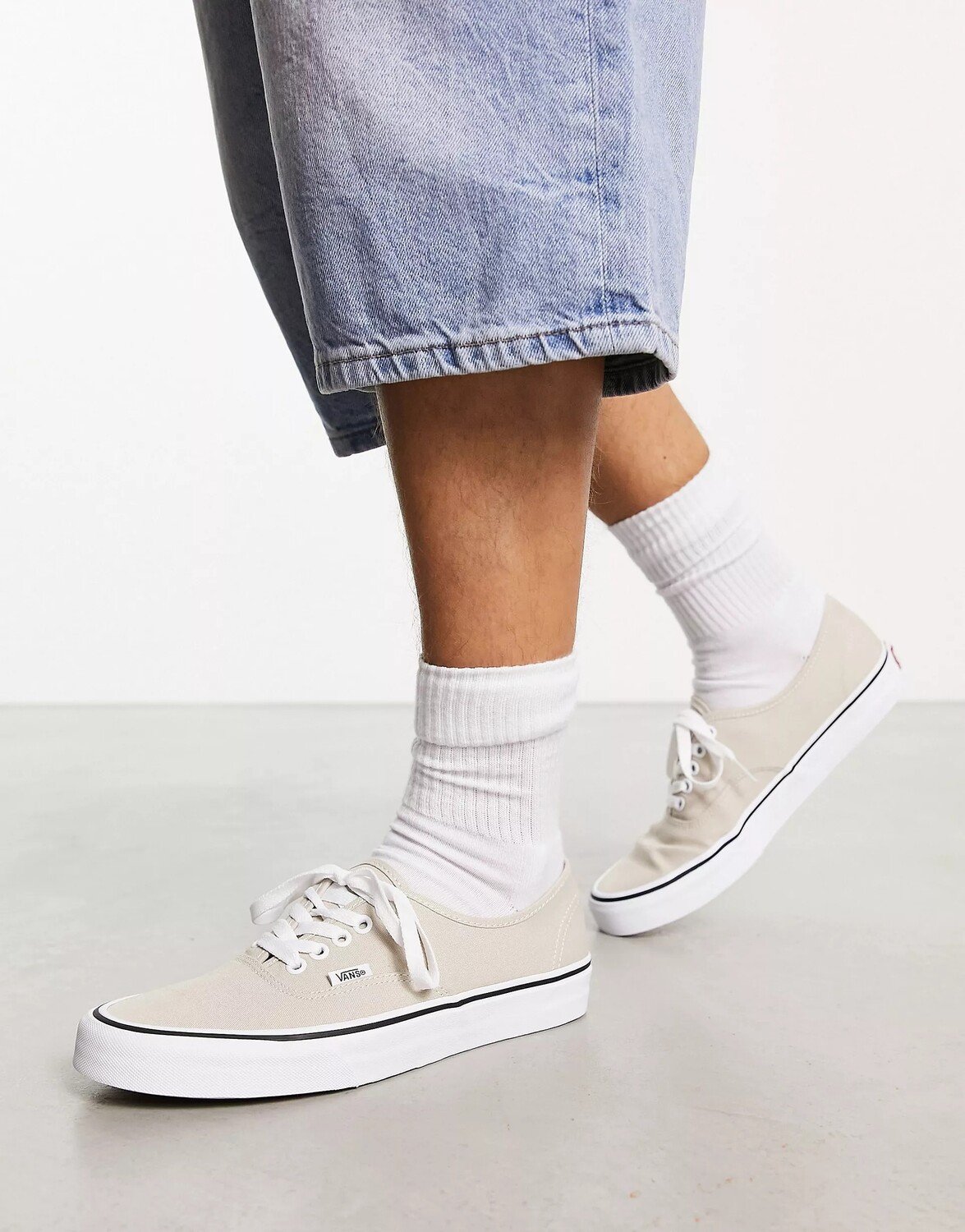

Кроссовки Vans Authentic, бежевый