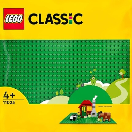 

Конструктор Lego 11023 Classic квадратное основание со шпильками, зеленый