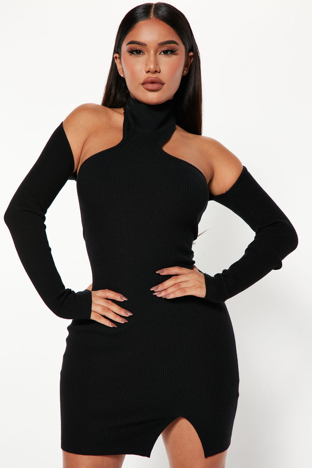 

Мини платье Fashion Nova JD40326, черный