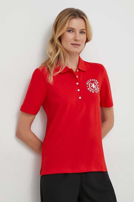 

Рубашка поло Tommy Hilfiger, красный