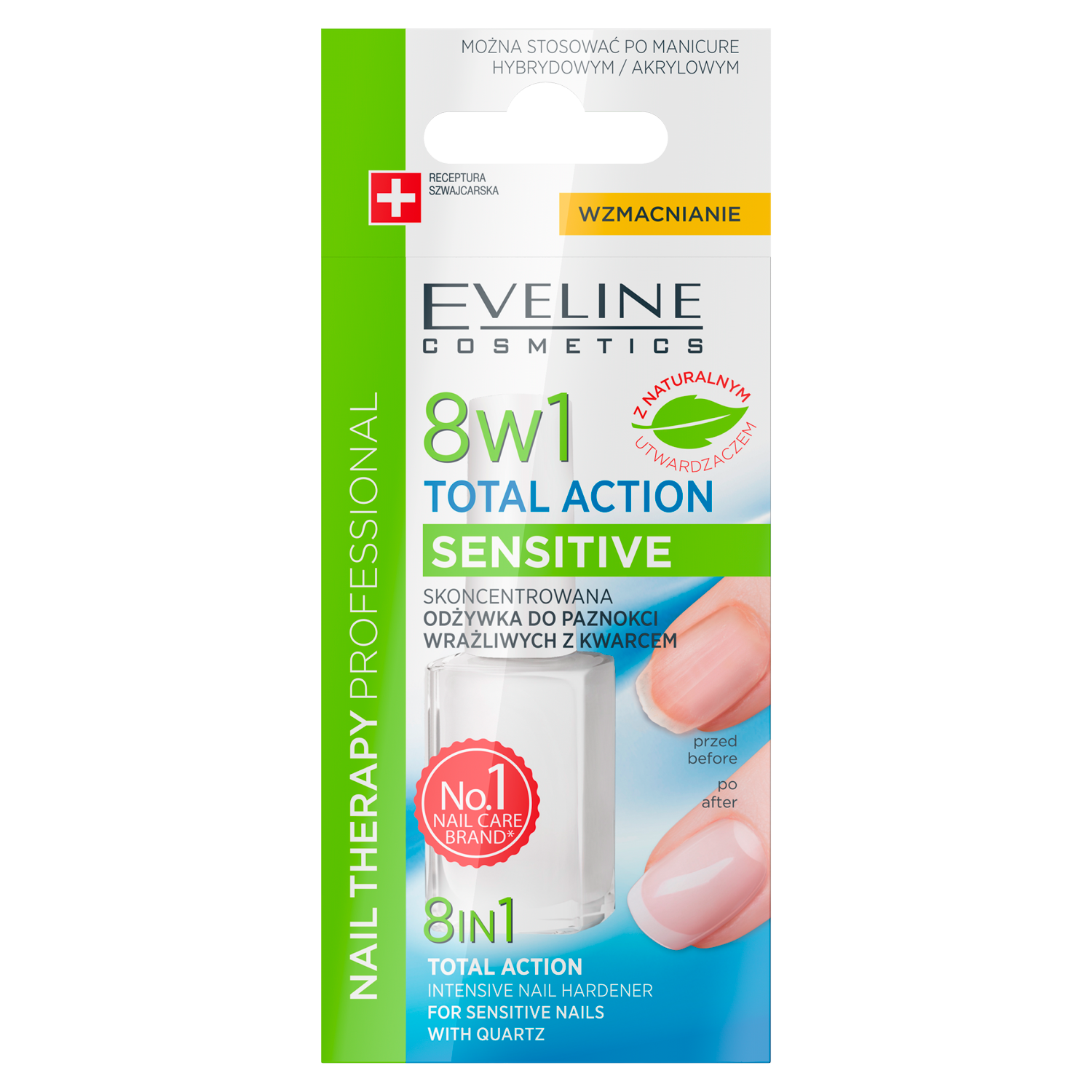 Eveline Cosmetics Nail Therapy Professional кондиционер для ногтей 8в1, 12 мл