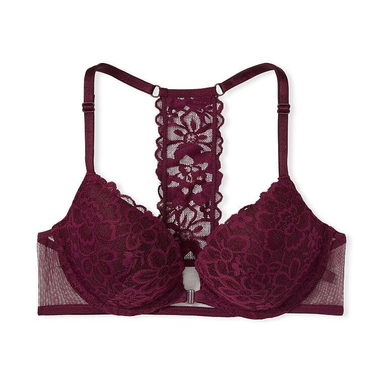 

Бюстгальтер Victoria's Secret Sexy Tee Lacie Push-Up, бордовый