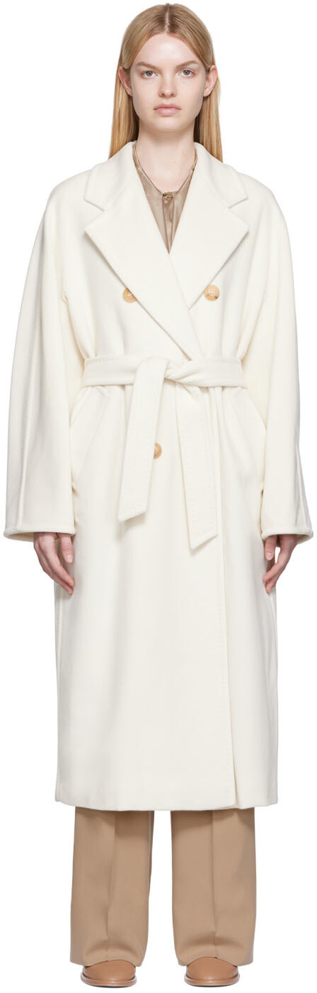 

Белое пальто Madame Icon Max Mara, Белый