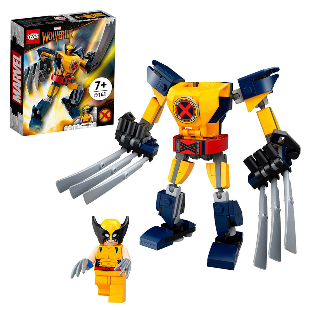 Конструктор LEGO 76202 Marvel Avengers Movie 4 Росомаха: робот