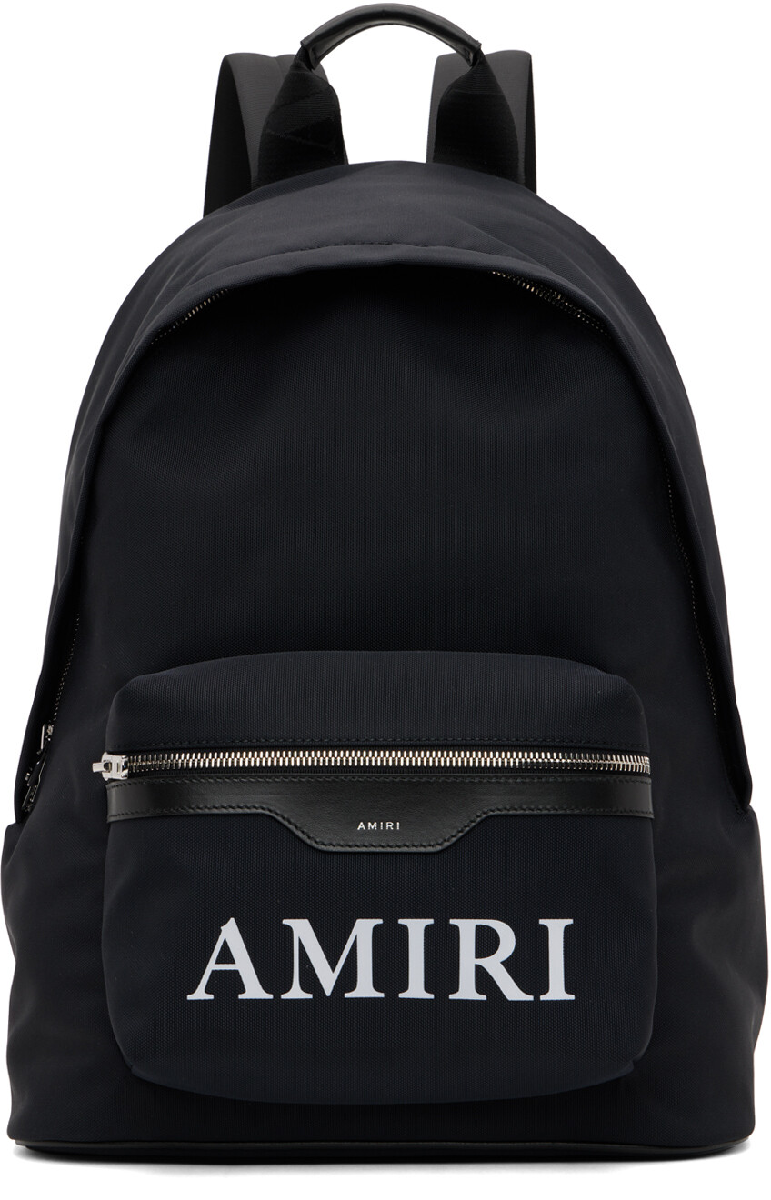 

Черный рюкзак с принтом AMIRI