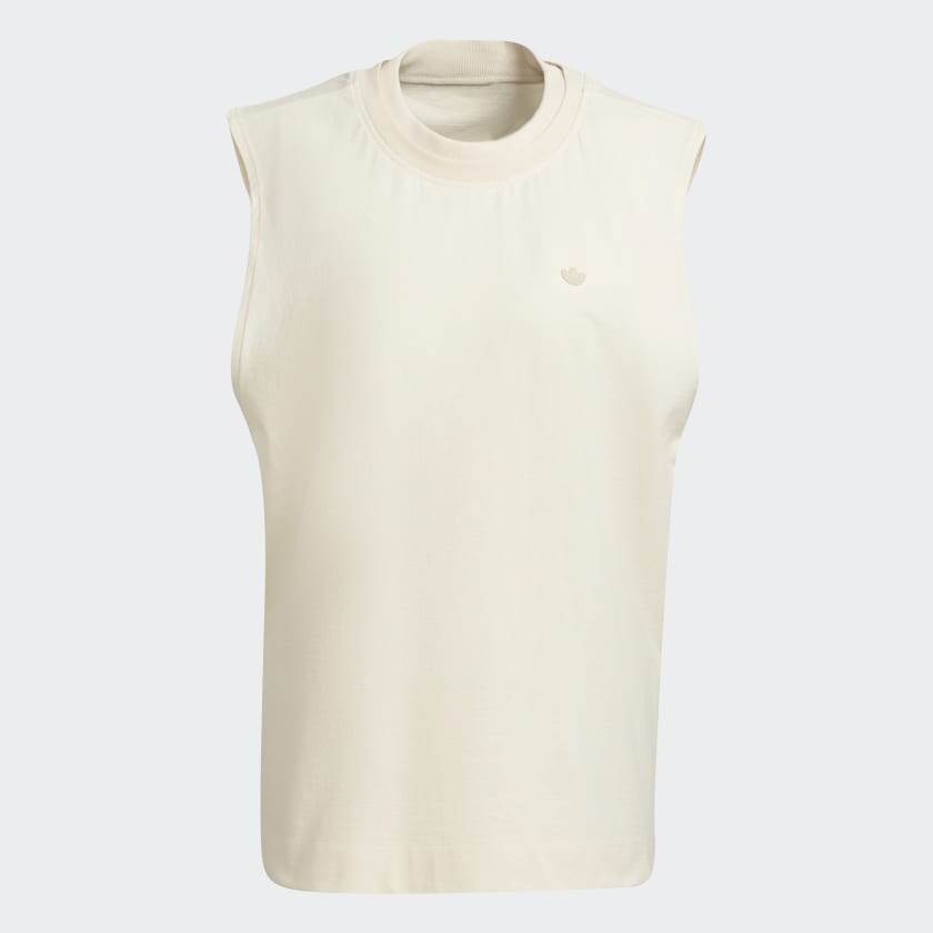

Топ adidas Adicolor No-Dye Tank, светло-бежевый