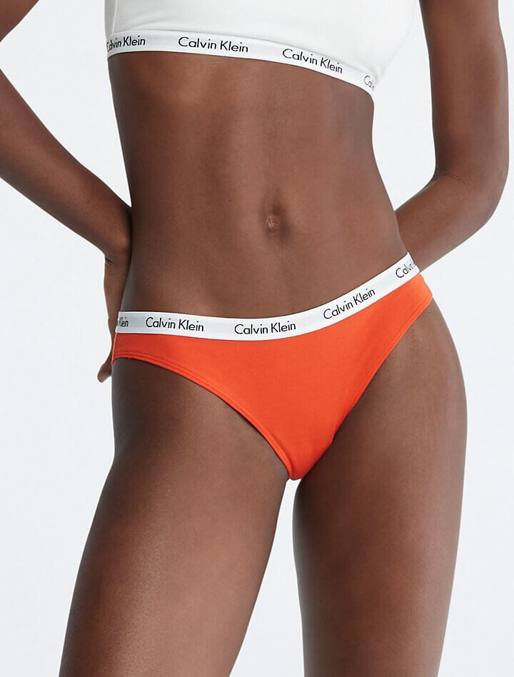 

Трусы бикини Calvin Klein Carousel Logo Cotton, оранжевый