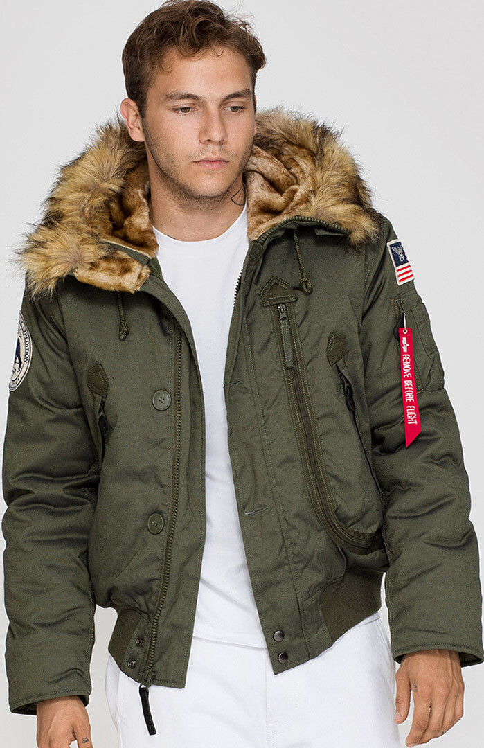 

Куртка Alpha Industries Polar SV, темно-зеленая