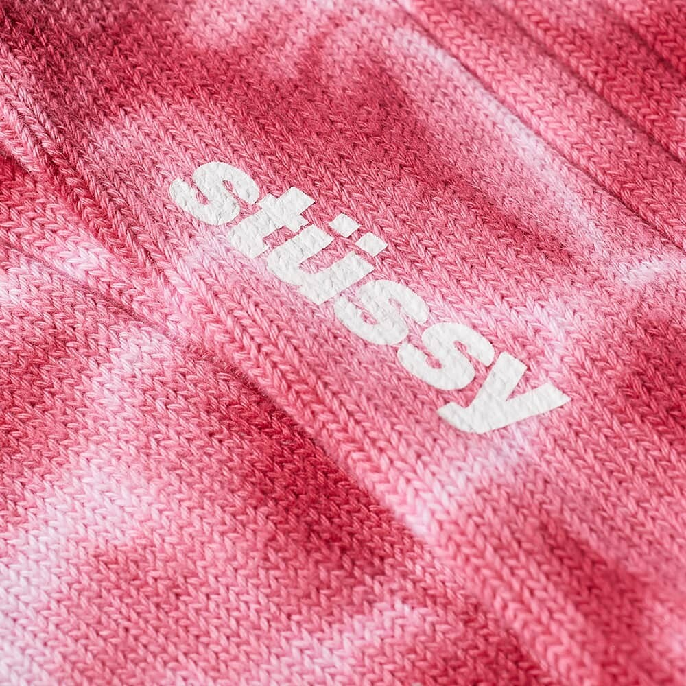 

Носки Stussy Dyed Rib Crew Sock