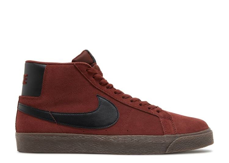 

Кроссовки Nike ZOOM BLAZER MID SB 'OXEN BROWN', коричневый