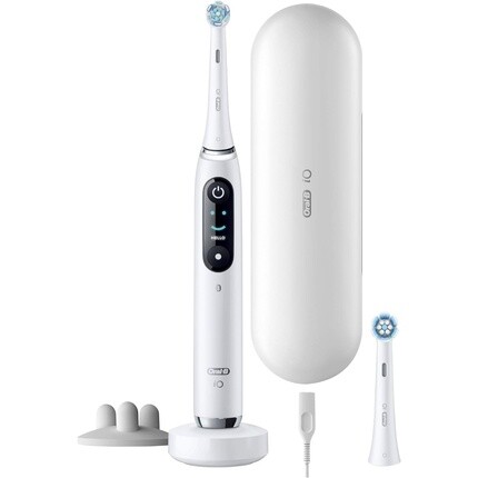 

Oral-B Io 9S аккумуляторная электрическая зубная щетка белая с магнитной технологией